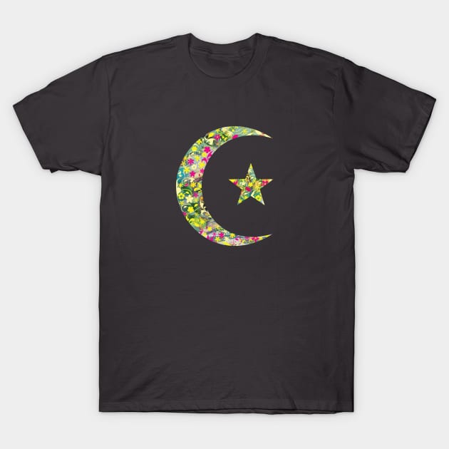 Star and Crescent T-Shirt by deknanu